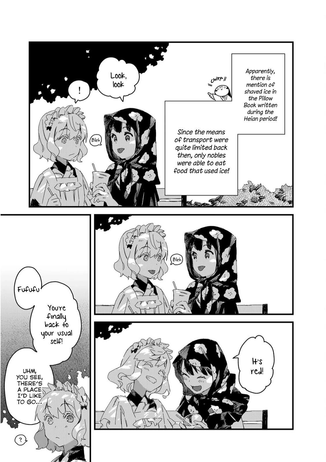 Maid-san wa Taberu Dake Chapter 25 page 10 - Chapter 25: Shaved‌ ‌Ice‌