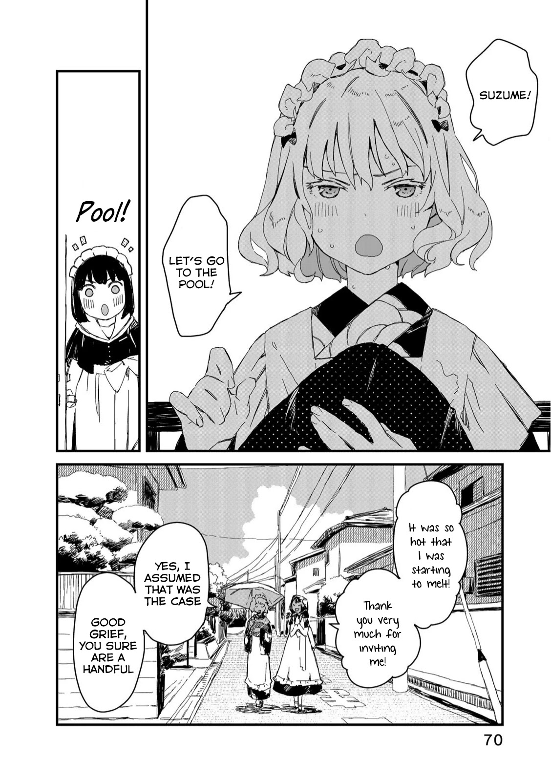 Maid-san wa Taberu Dake Chapter 25 page 3 - Chapter 25: Shaved‌ ‌Ice‌