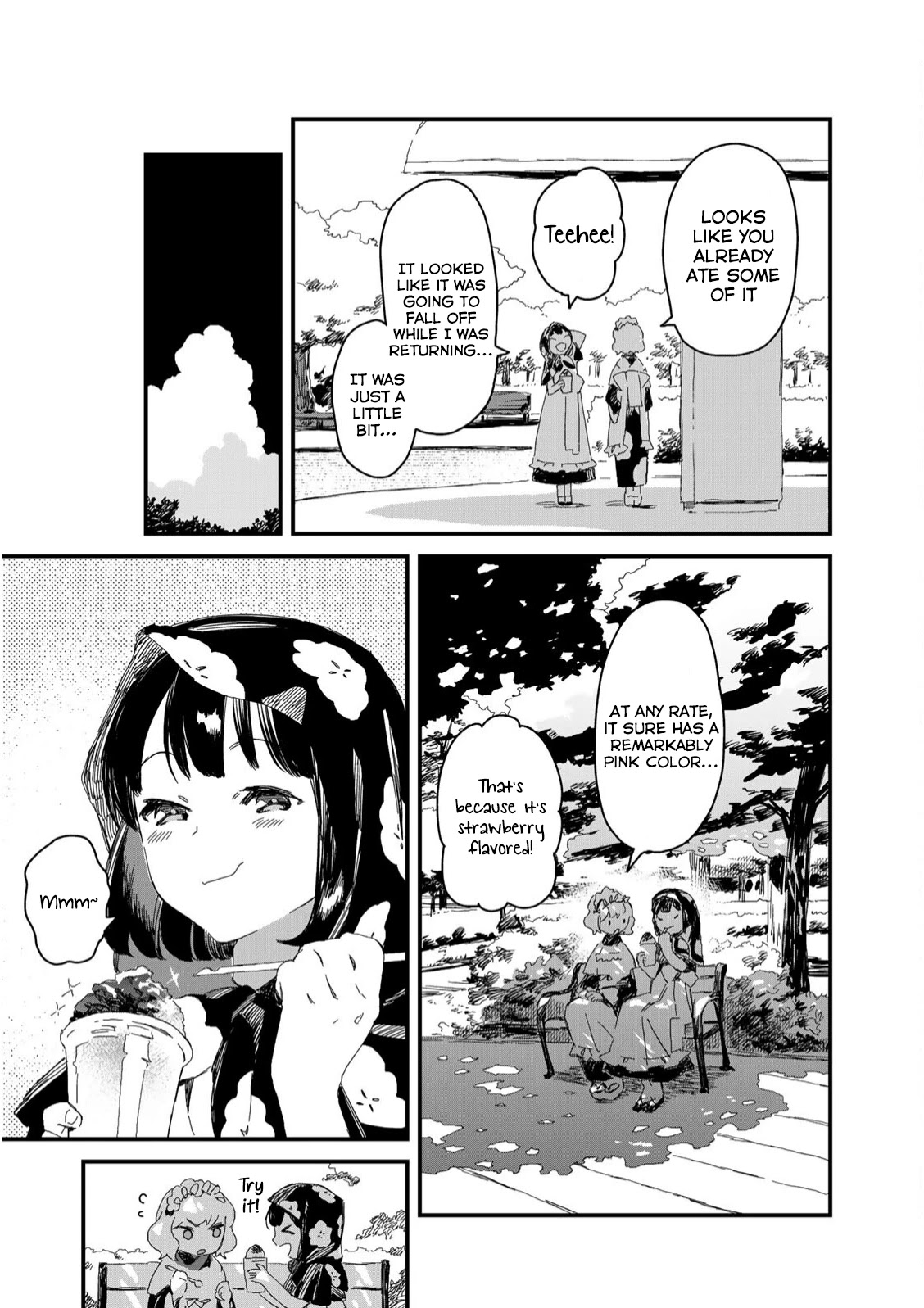 Maid-san wa Taberu Dake Chapter 25 page 8 - Chapter 25: Shaved‌ ‌Ice‌