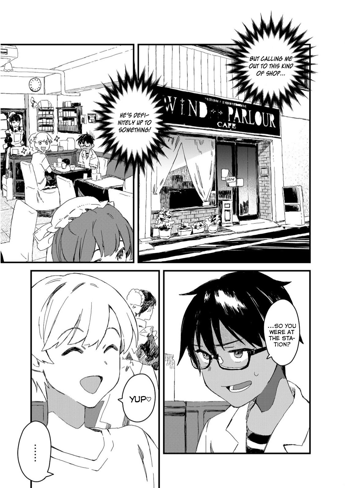 Maid-san wa Taberu Dake Chapter 26 page 4 - Chapter 26: Cheesecake