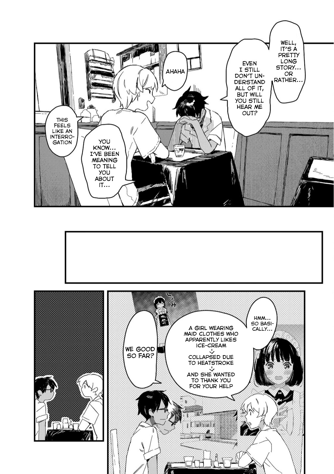 Maid-san wa Taberu Dake Chapter 26 page 5 - Chapter 26: Cheesecake