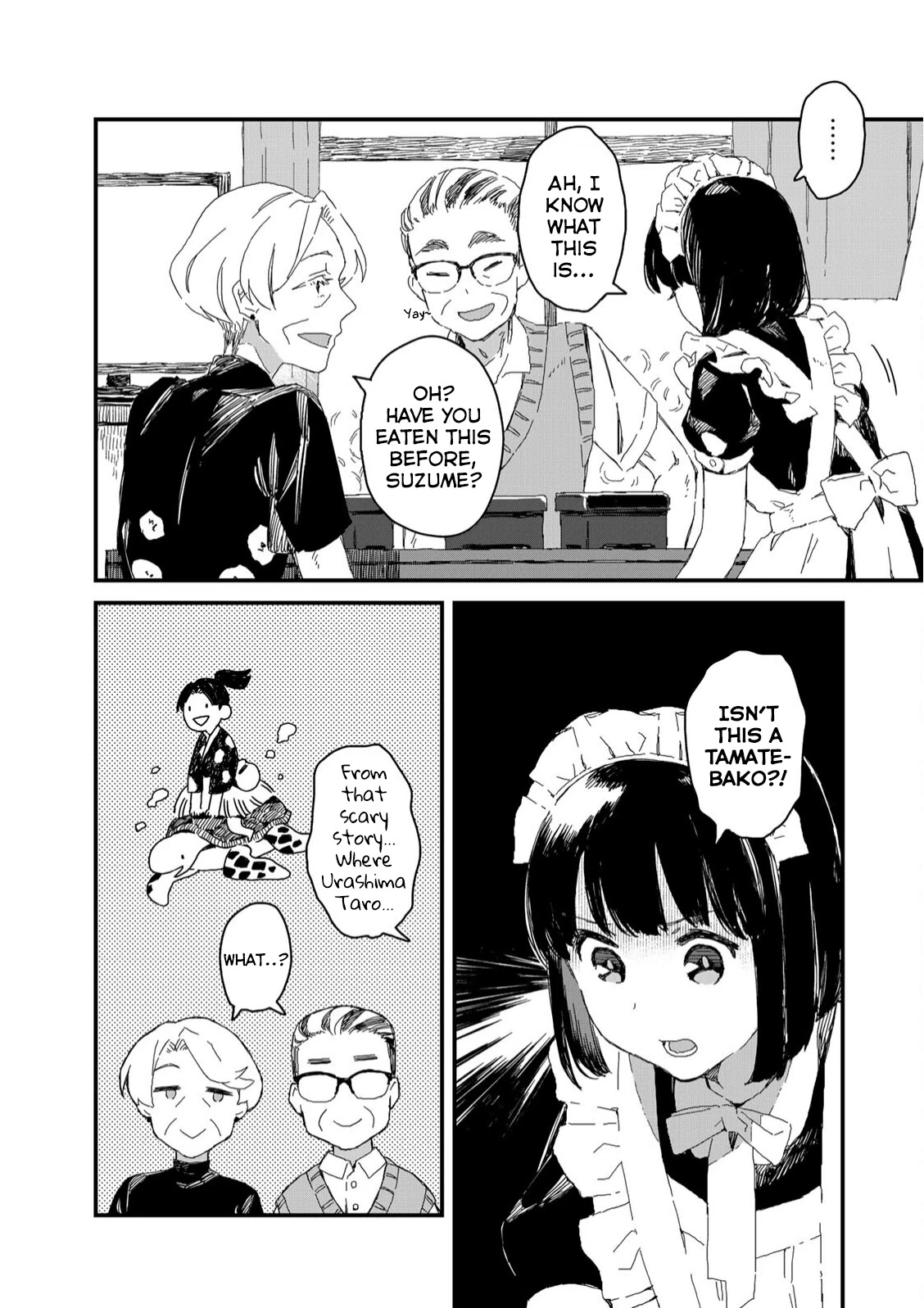 Maid-san wa Taberu Dake Chapter 27 page 5 - Chapter 27: Eel