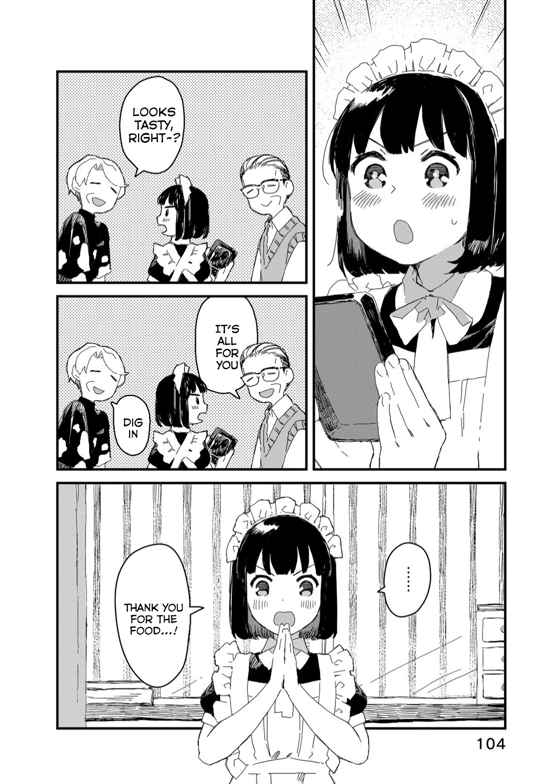 Maid-san wa Taberu Dake Chapter 27 page 7 - Chapter 27: Eel