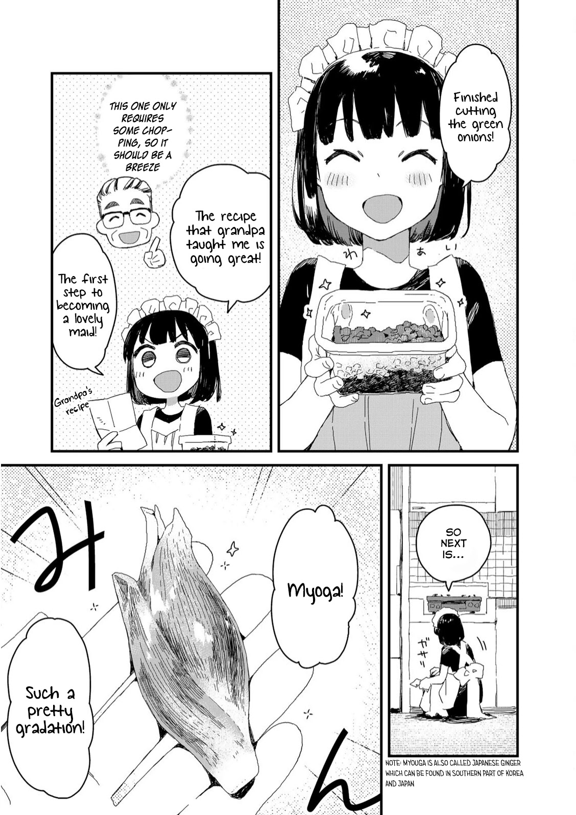Maid-san wa Taberu Dake Chapter 28 page 4 - Chapter 28: Hiyayakko
