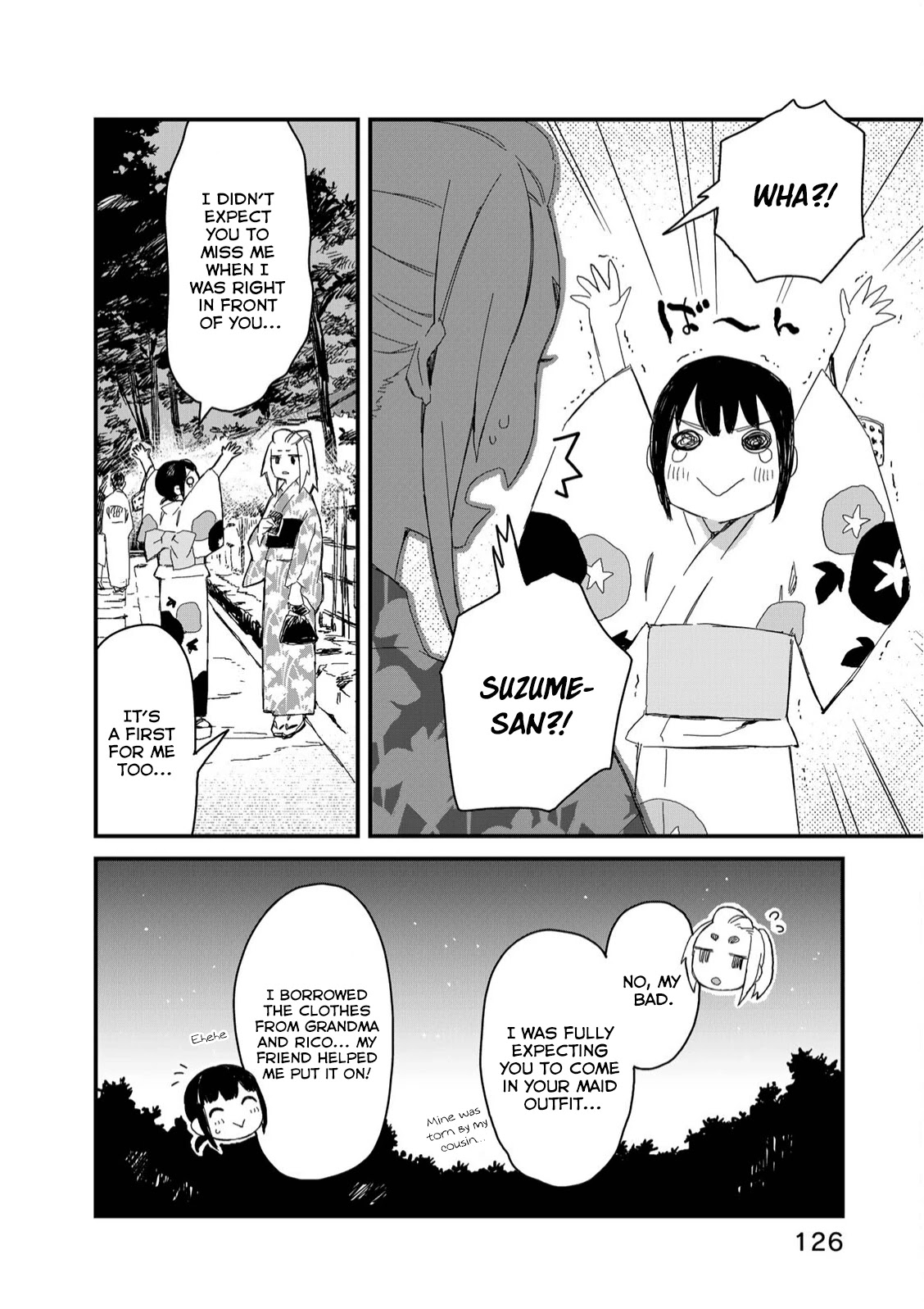 Maid-san wa Taberu Dake Chapter 29 page 3 - Chapter 29: The Festival (Part 1)