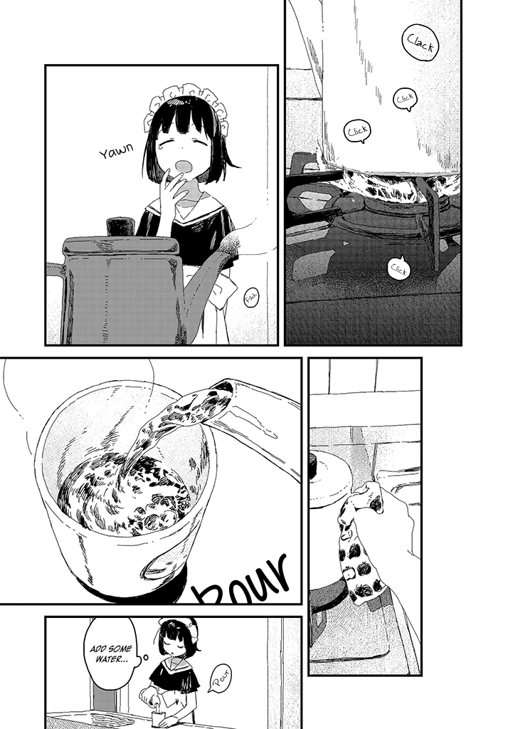 Maid-san wa Taberu Dake Chapter 31 page 6 - Chapter 31: Plain Hot Water