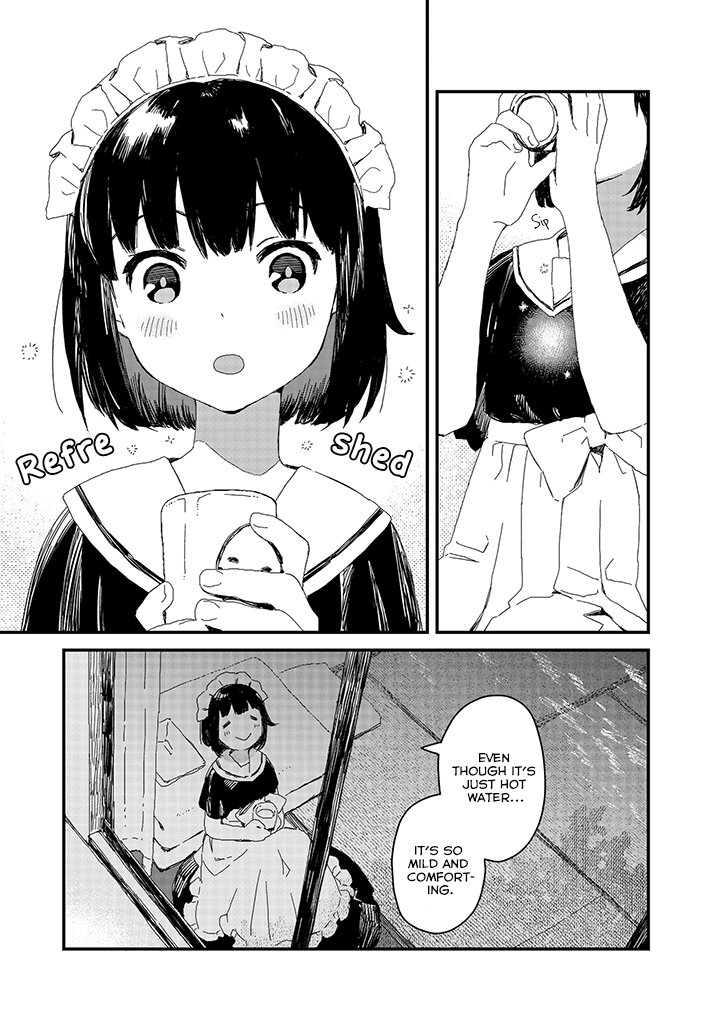 Maid-san wa Taberu Dake Chapter 31 page 8 - Chapter 31: Plain Hot Water