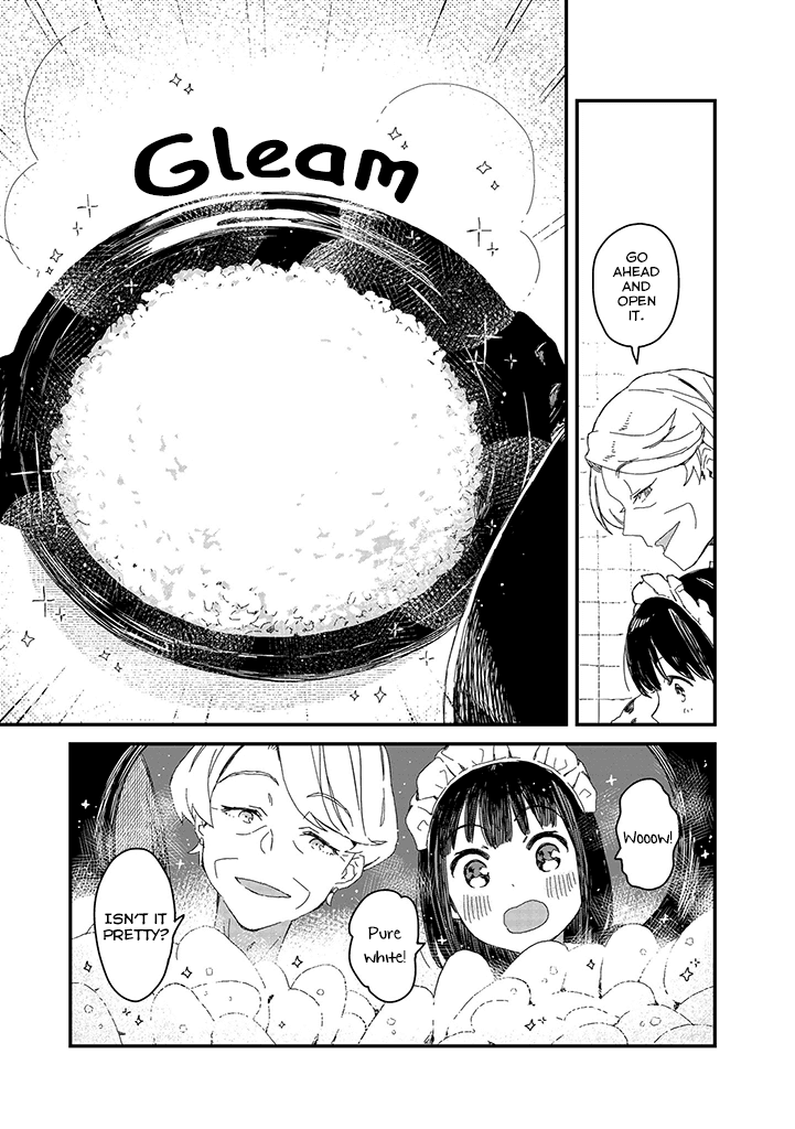 Maid-san wa Taberu Dake Chapter 32 page 14 - Chapter 32: New Rice