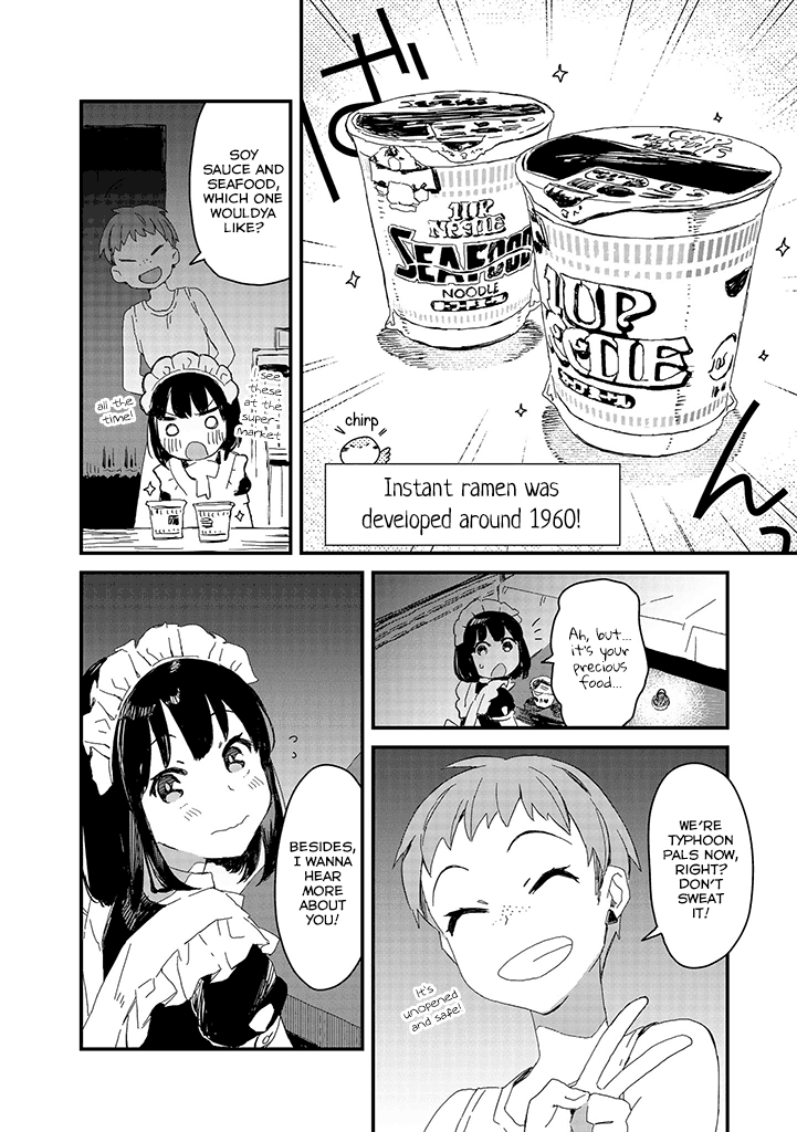 Maid-san wa Taberu Dake Chapter 33 page 11 - Chapter 33: Instant Noodles
