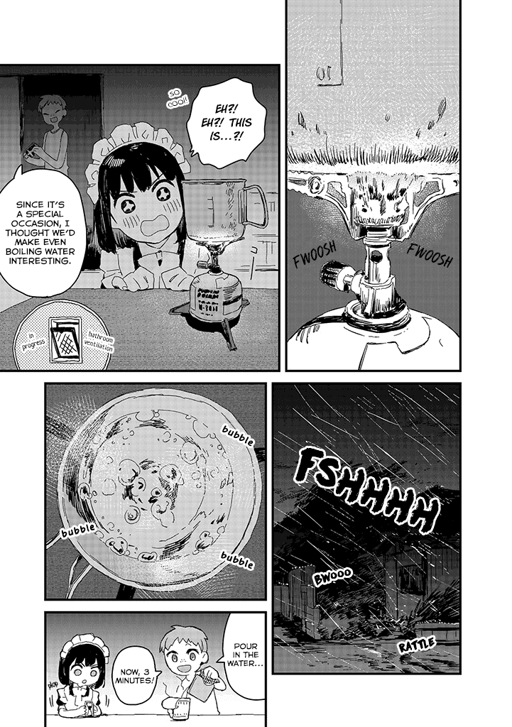 Maid-san wa Taberu Dake Chapter 33 page 12 - Chapter 33: Instant Noodles