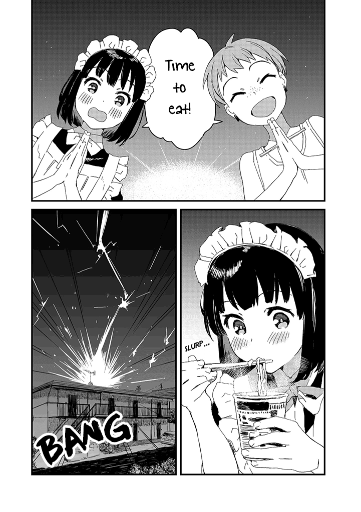 Maid-san wa Taberu Dake Chapter 33 page 14 - Chapter 33: Instant Noodles