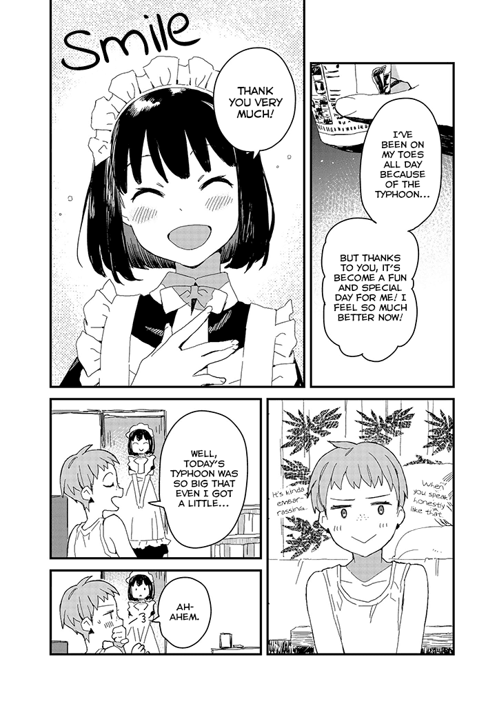 Maid-san wa Taberu Dake Chapter 33 page 17 - Chapter 33: Instant Noodles