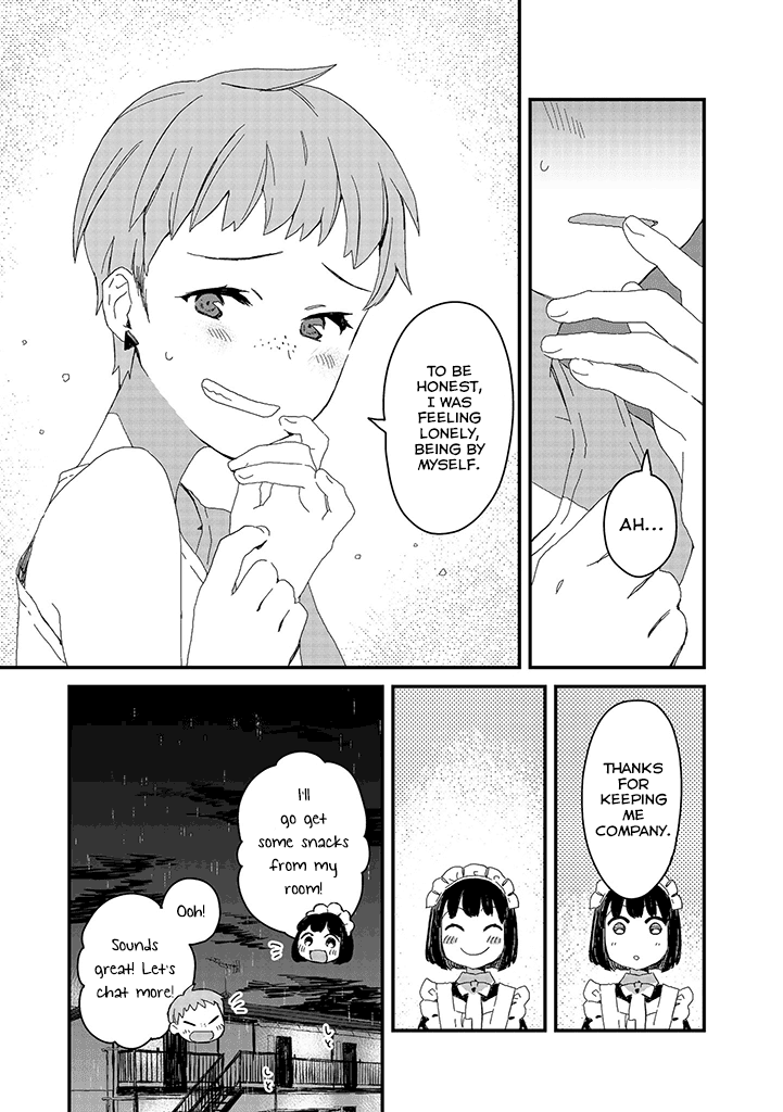 Maid-san wa Taberu Dake Chapter 33 page 18 - Chapter 33: Instant Noodles