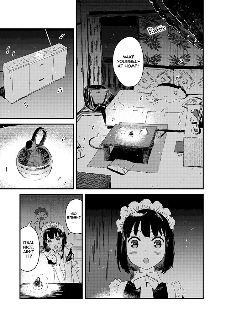 Maid-san wa Taberu Dake Chapter 33 page 8 - Chapter 33: Instant Noodles