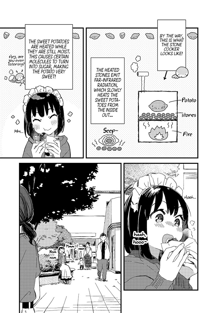 Maid-san wa Taberu Dake Chapter 35 page 10 - Chapter 35: Baked Sweet Potatoes