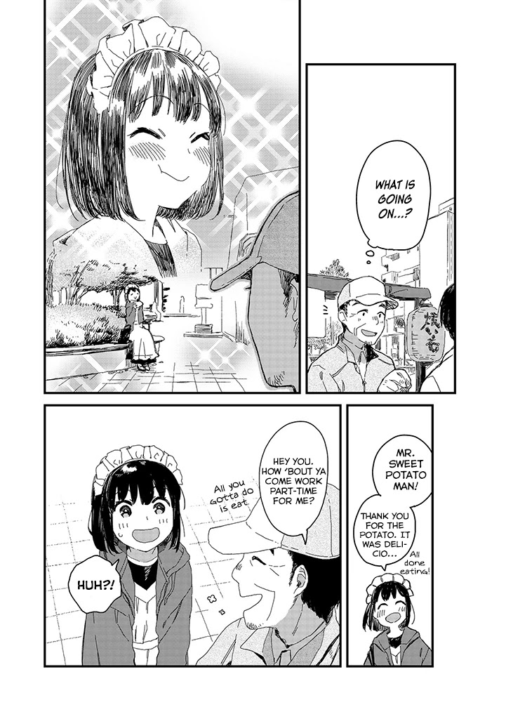 Maid-san wa Taberu Dake Chapter 35 page 12 - Chapter 35: Baked Sweet Potatoes
