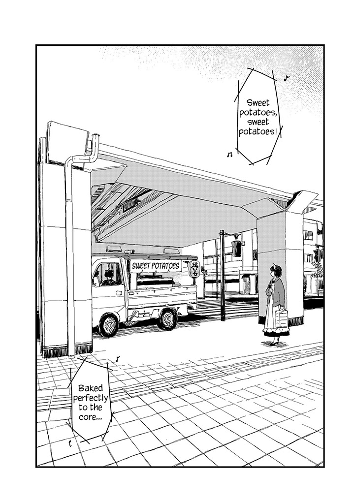 Maid-san wa Taberu Dake Chapter 35 page 3 - Chapter 35: Baked Sweet Potatoes