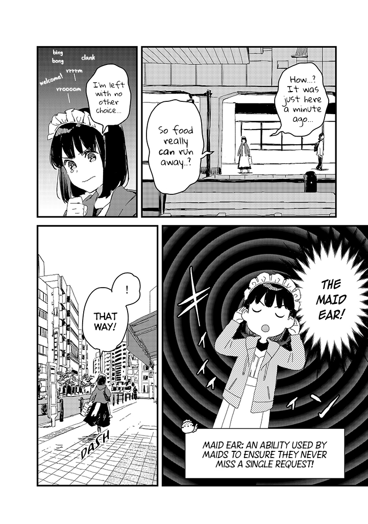 Maid-san wa Taberu Dake Chapter 35 page 5 - Chapter 35: Baked Sweet Potatoes