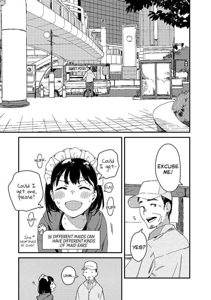 Maid-san wa Taberu Dake Chapter 35 page 6 - Chapter 35: Baked Sweet Potatoes