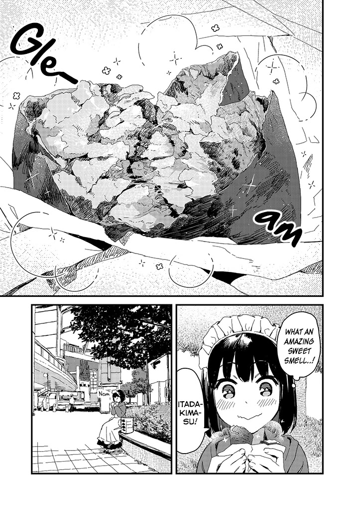 Maid-san wa Taberu Dake Chapter 35 page 8 - Chapter 35: Baked Sweet Potatoes