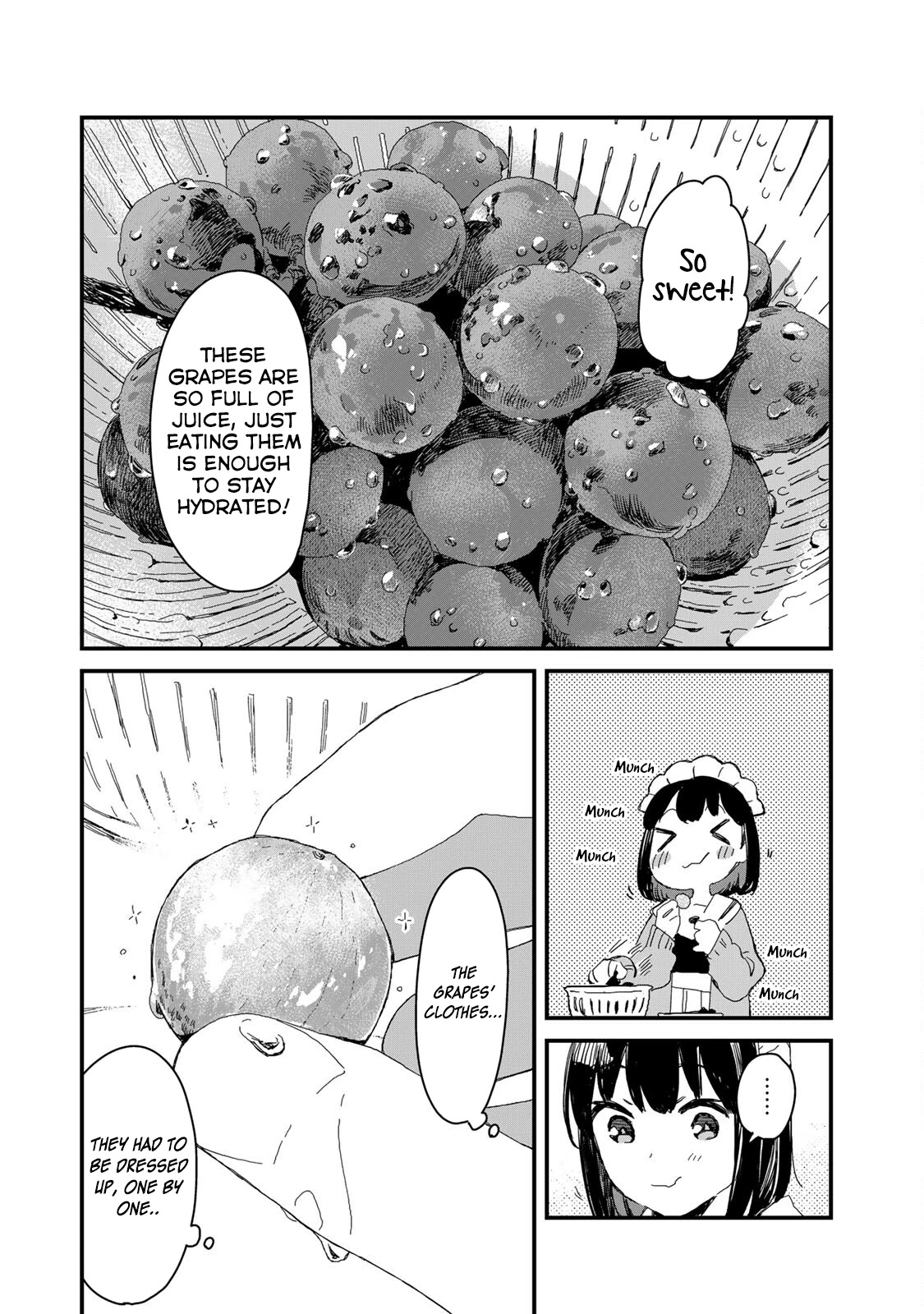 Maid-san wa Taberu Dake Chapter 36 page 10 - Chapter 36: Grape