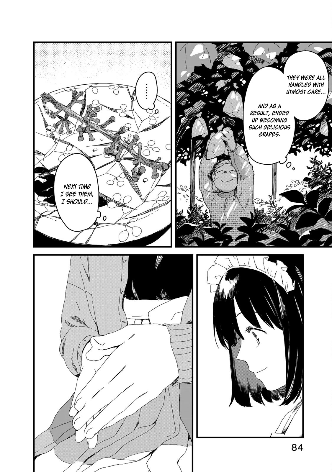 Maid-san wa Taberu Dake Chapter 36 page 11 - Chapter 36: Grape