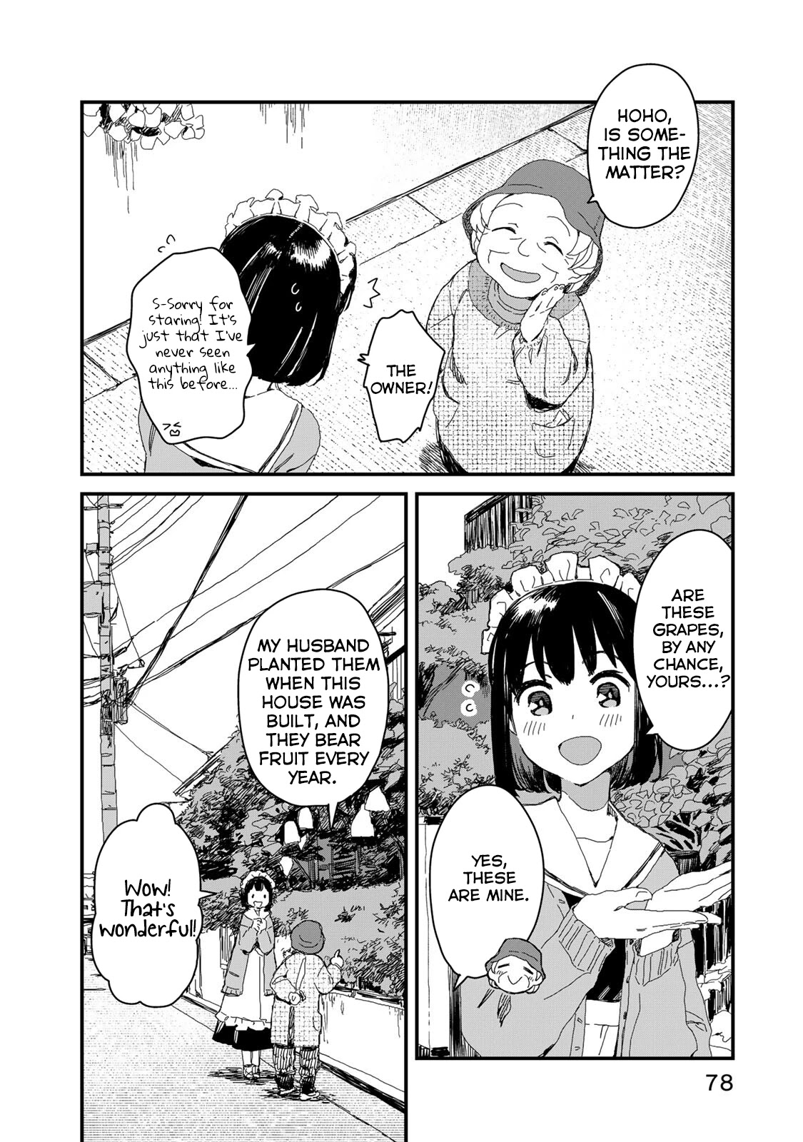 Maid-san wa Taberu Dake Chapter 36 page 5 - Chapter 36: Grape