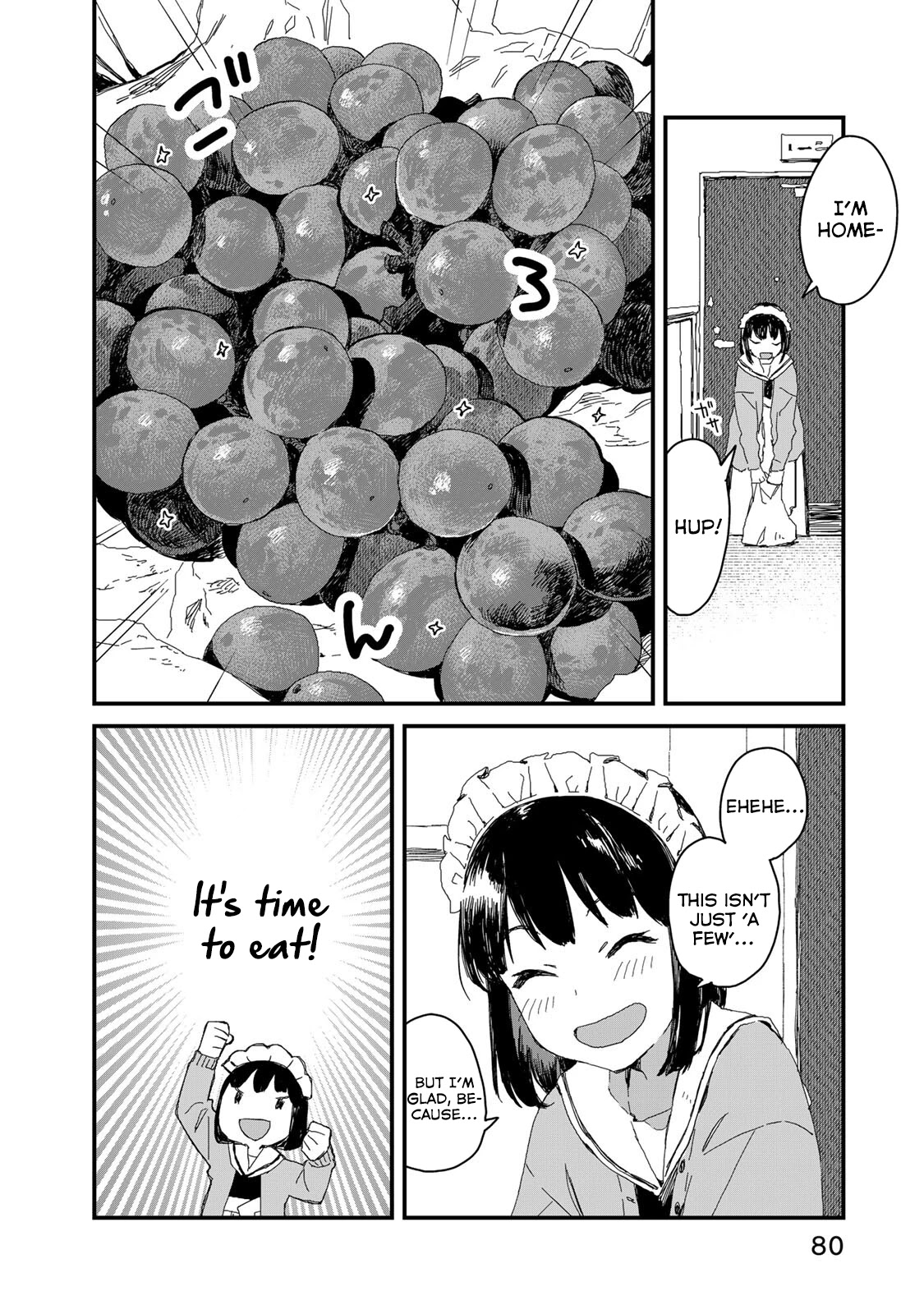 Maid-san wa Taberu Dake Chapter 36 page 7 - Chapter 36: Grape