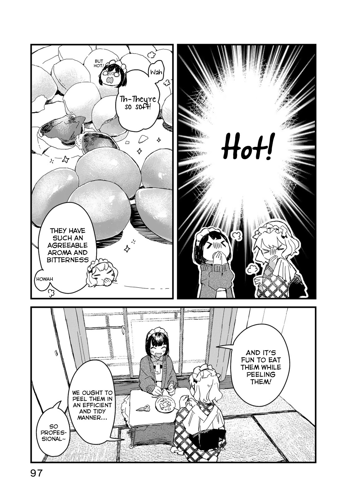 Maid-san wa Taberu Dake Chapter 37 page 12 - Chapter 37: Gingko