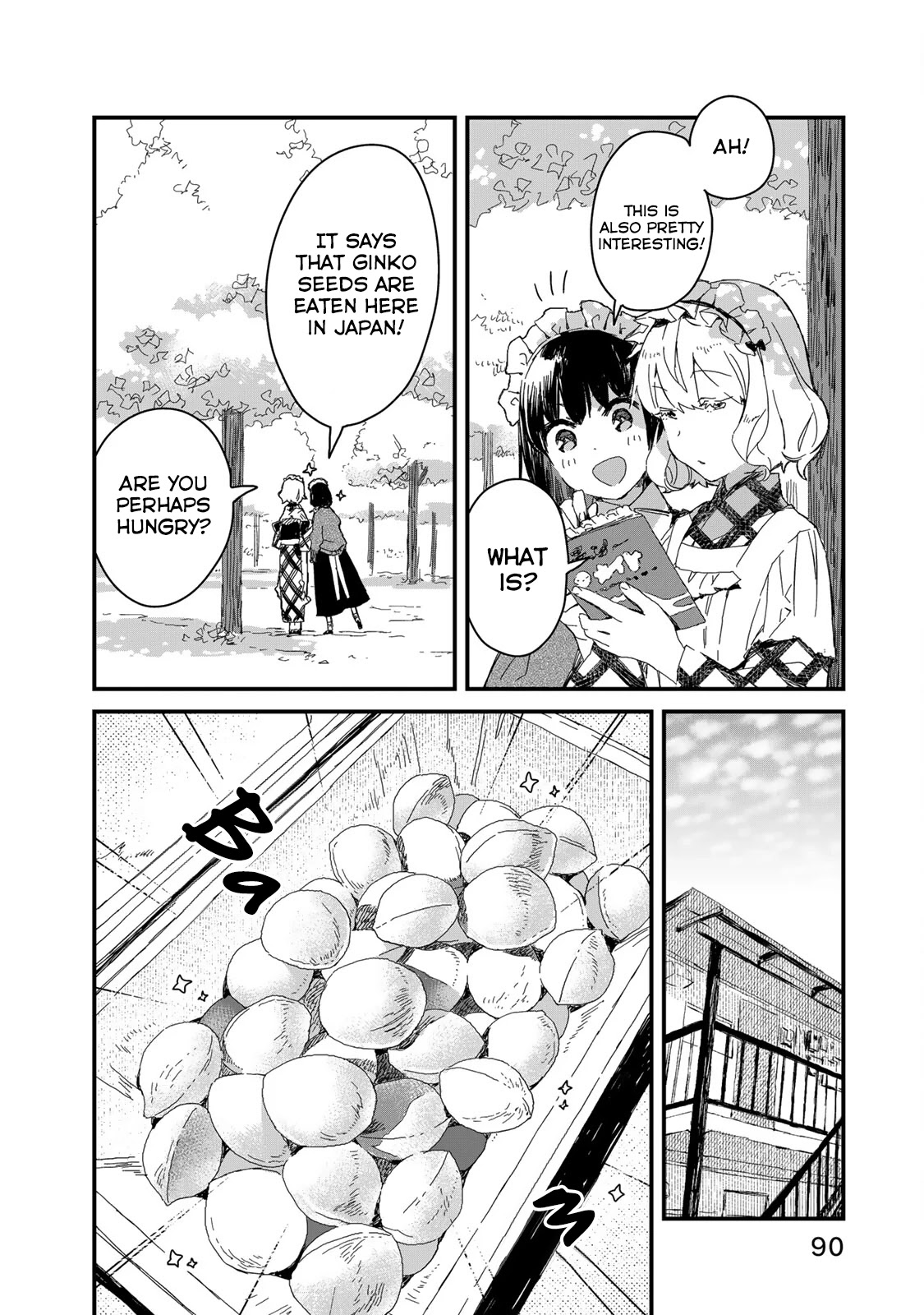 Maid-san wa Taberu Dake Chapter 37 page 5 - Chapter 37: Gingko