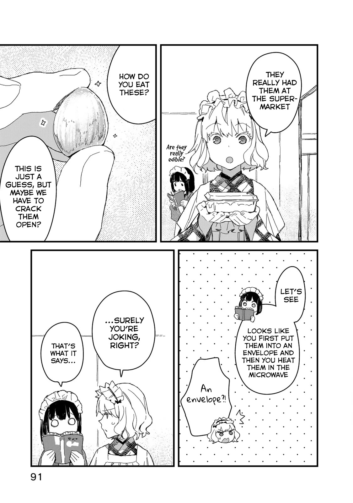 Maid-san wa Taberu Dake Chapter 37 page 6 - Chapter 37: Gingko