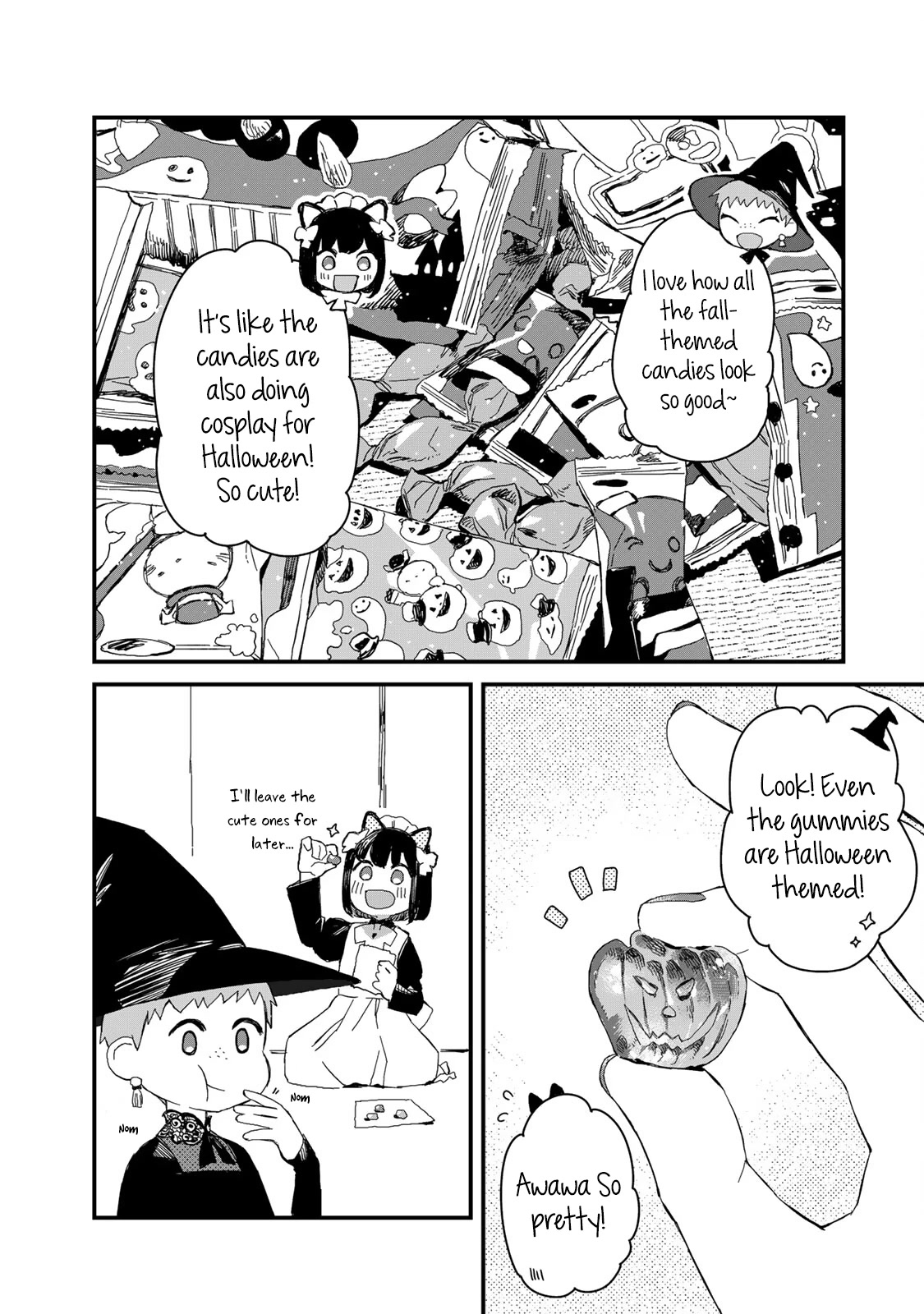 Maid-san wa Taberu Dake Chapter 38 page 11 - Chapter 38: Halloween