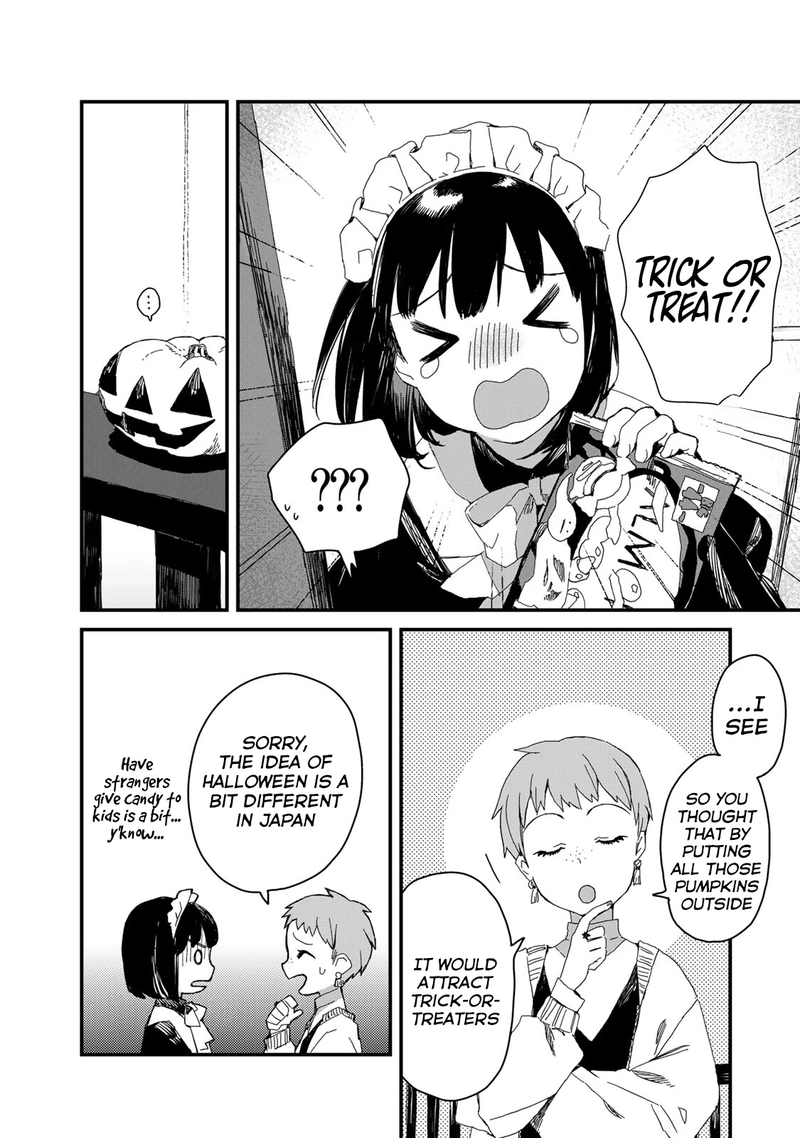 Maid-san wa Taberu Dake Chapter 38 page 5 - Chapter 38: Halloween
