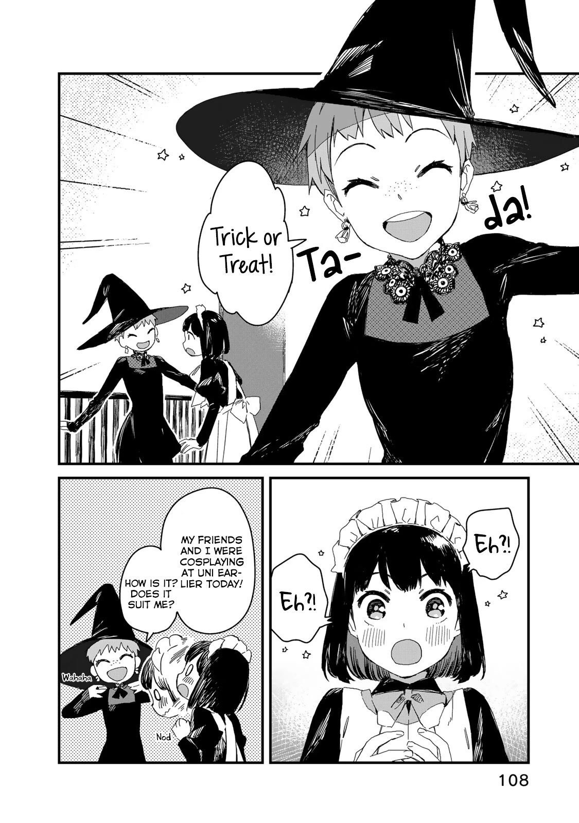 Maid-san wa Taberu Dake Chapter 38 page 7 - Chapter 38: Halloween