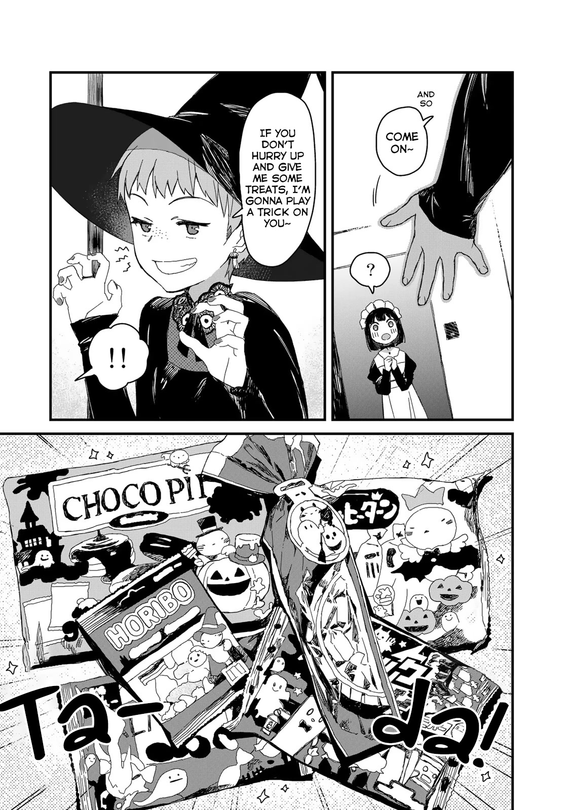 Maid-san wa Taberu Dake Chapter 38 page 8 - Chapter 38: Halloween