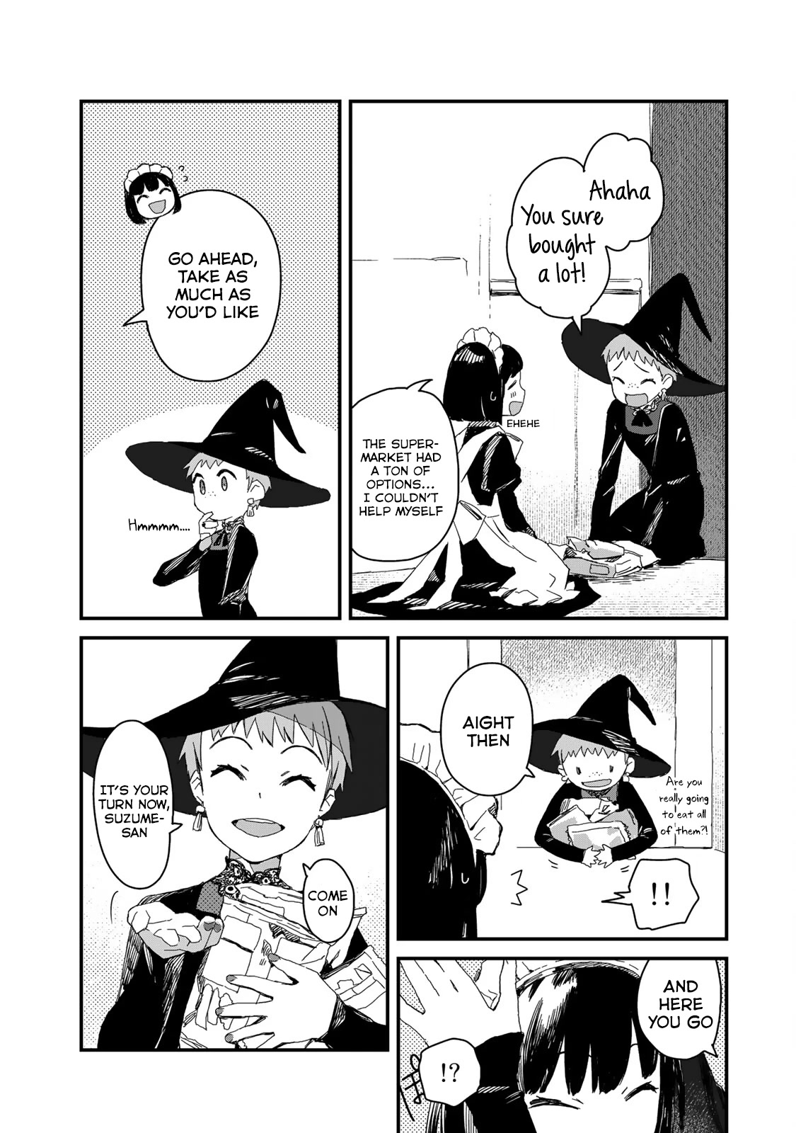 Maid-san wa Taberu Dake Chapter 38 page 9 - Chapter 38: Halloween
