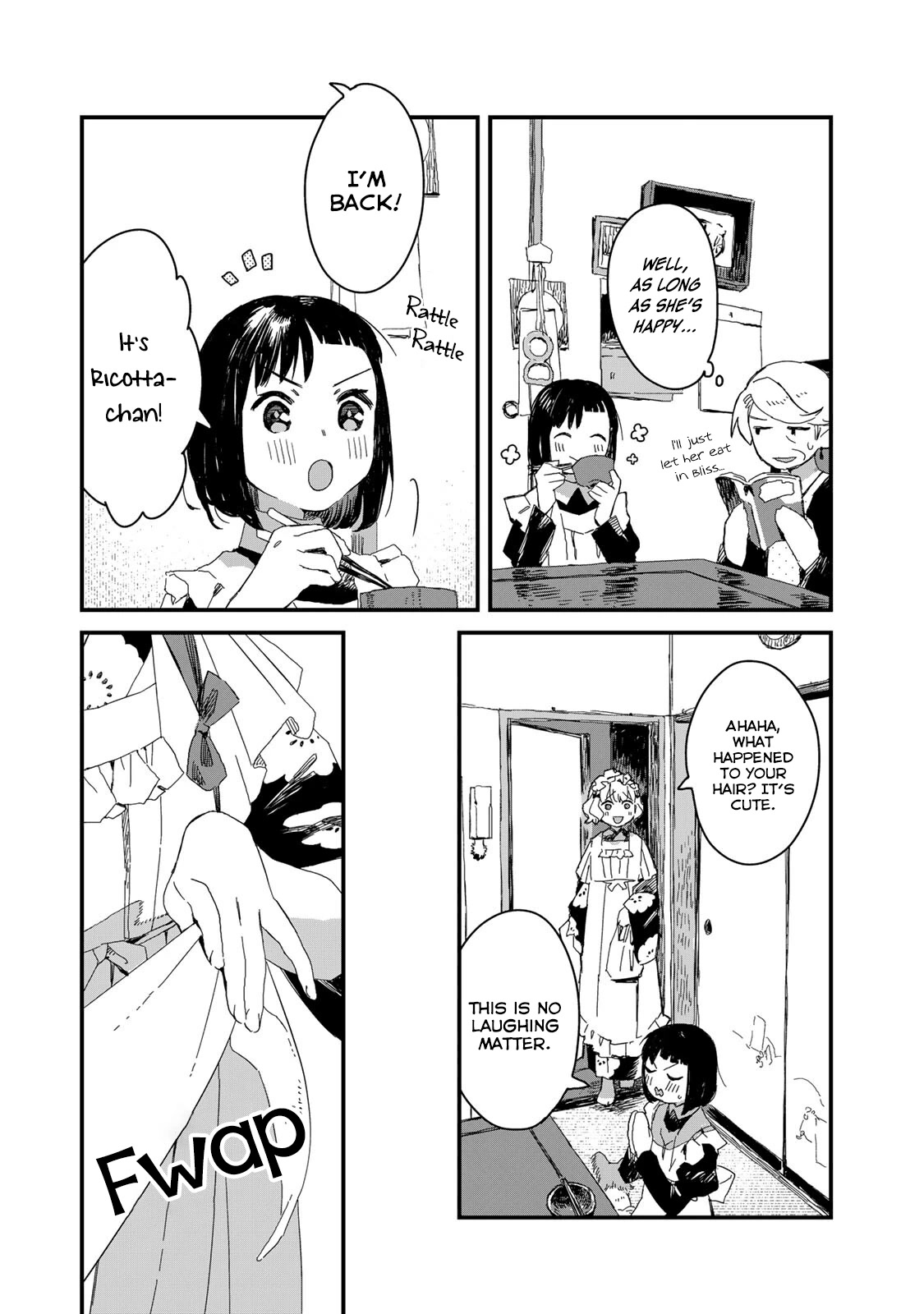 Maid-san wa Taberu Dake Chapter 39 page 8 - Chapter 39: Miso Soup