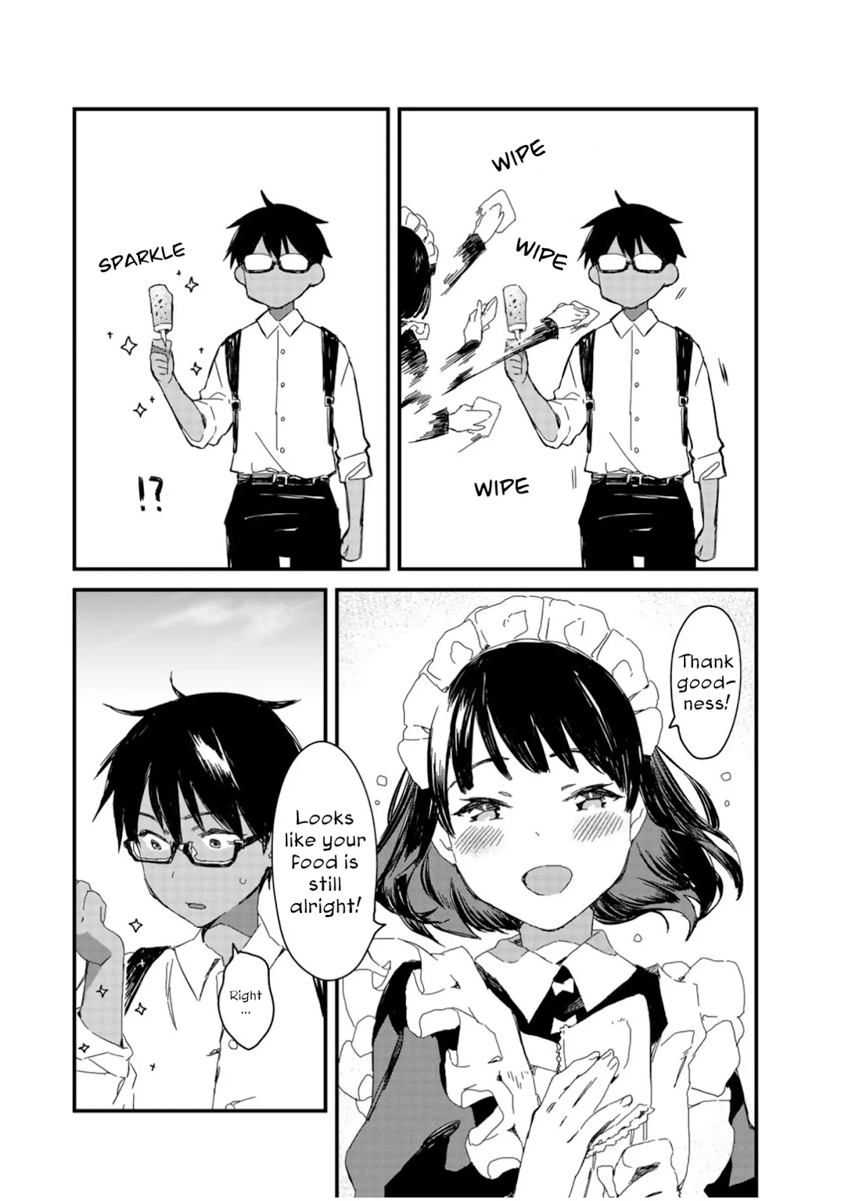 Maid-san wa Taberu Dake Chapter 4 page 9 - Chapter 4