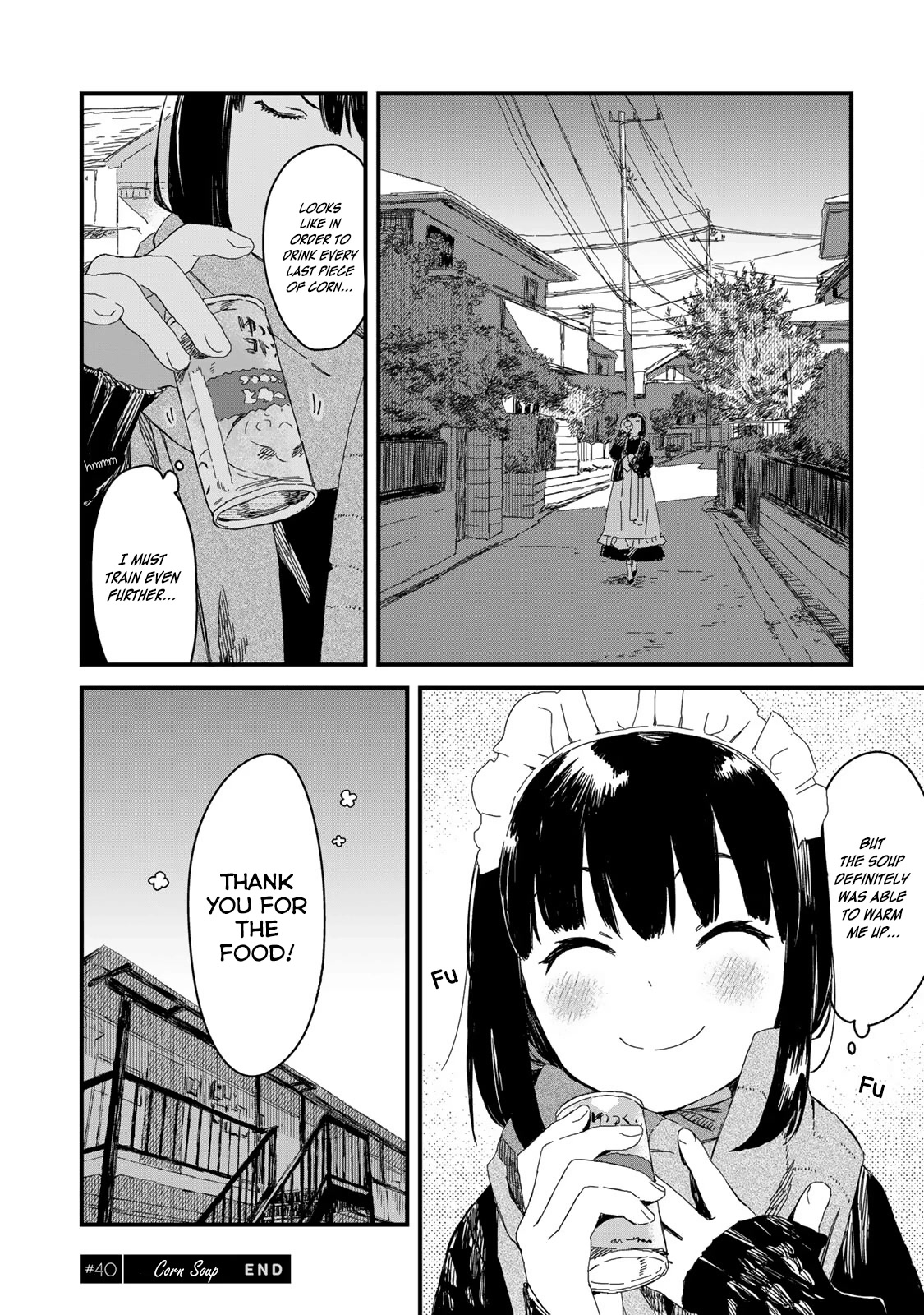 Maid-san wa Taberu Dake Chapter 40 page 11 - Chapter 40: Corn Soup