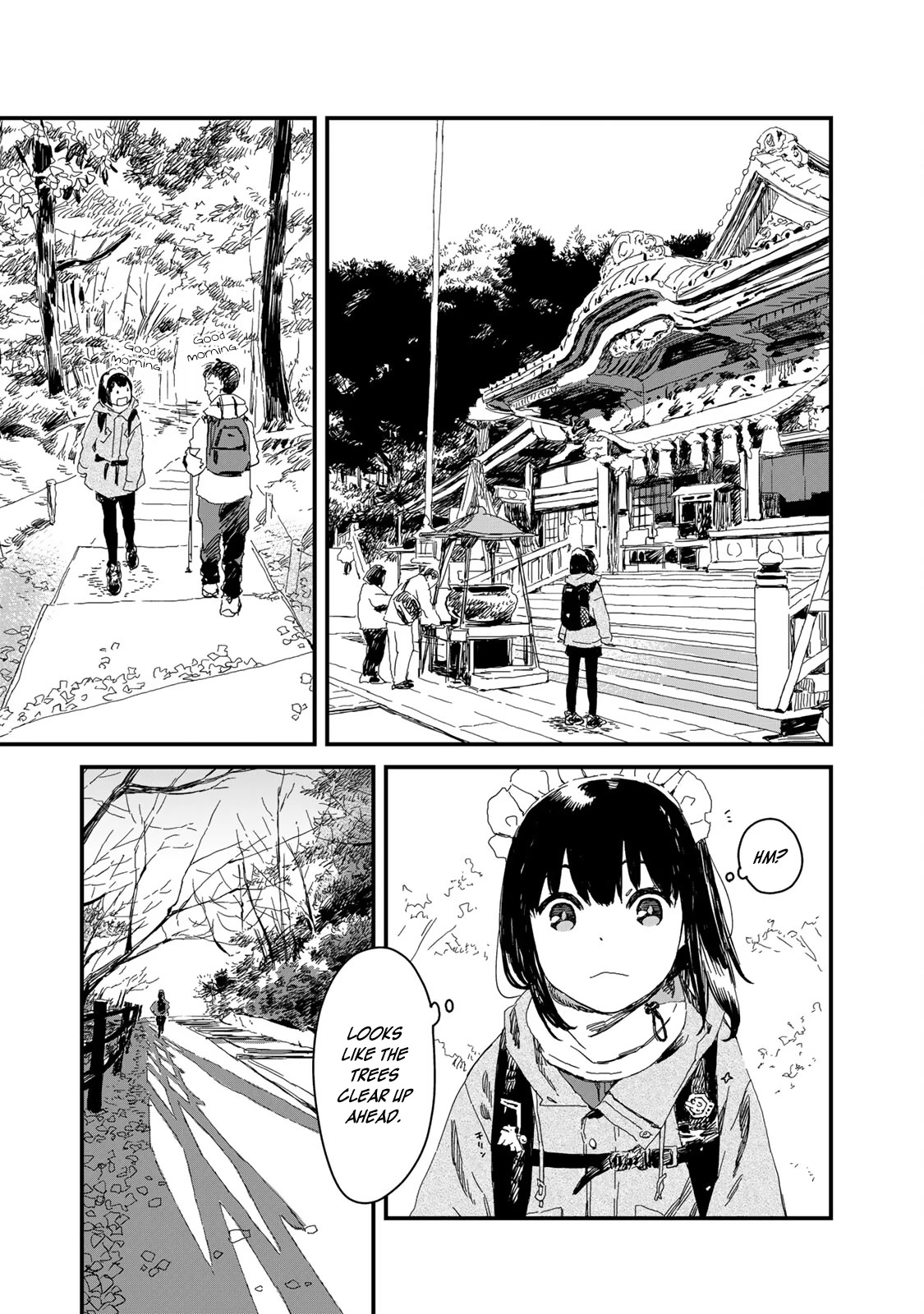 Maid-san wa Taberu Dake Chapter 41 page 12 - Chapter 41: Mountain Climbing