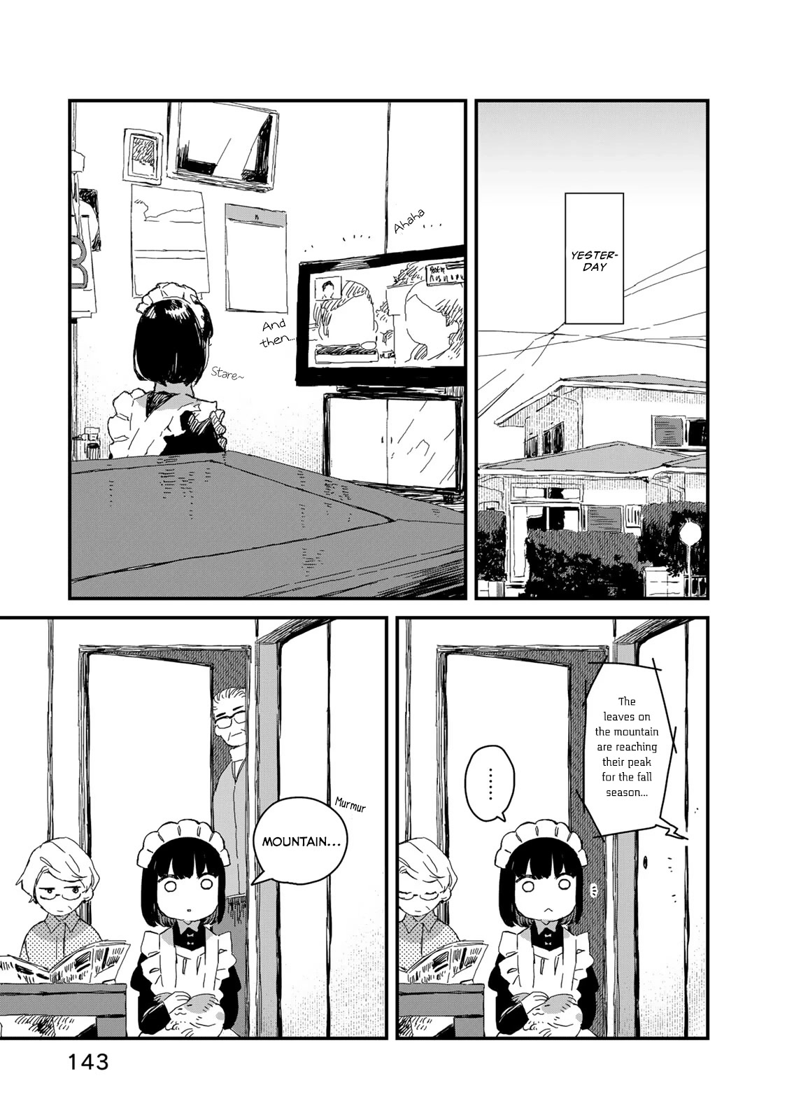 Maid-san wa Taberu Dake Chapter 41 page 4 - Chapter 41: Mountain Climbing