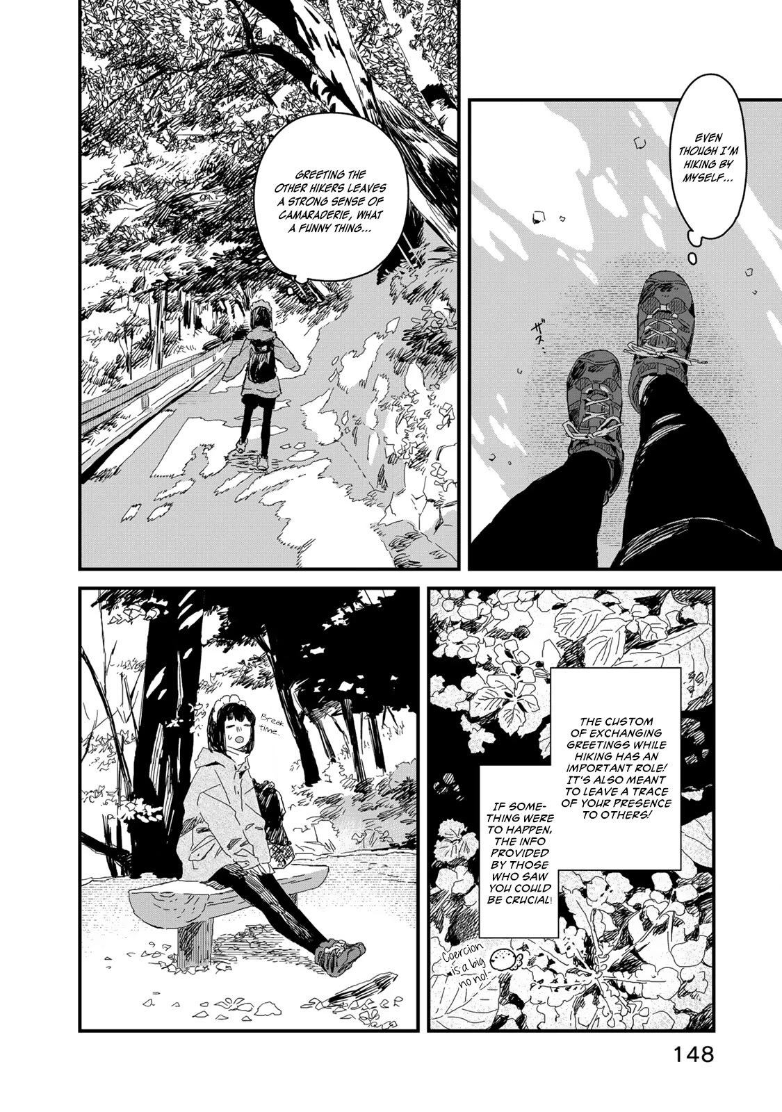 Maid-san wa Taberu Dake Chapter 41 page 9 - Chapter 41: Mountain Climbing