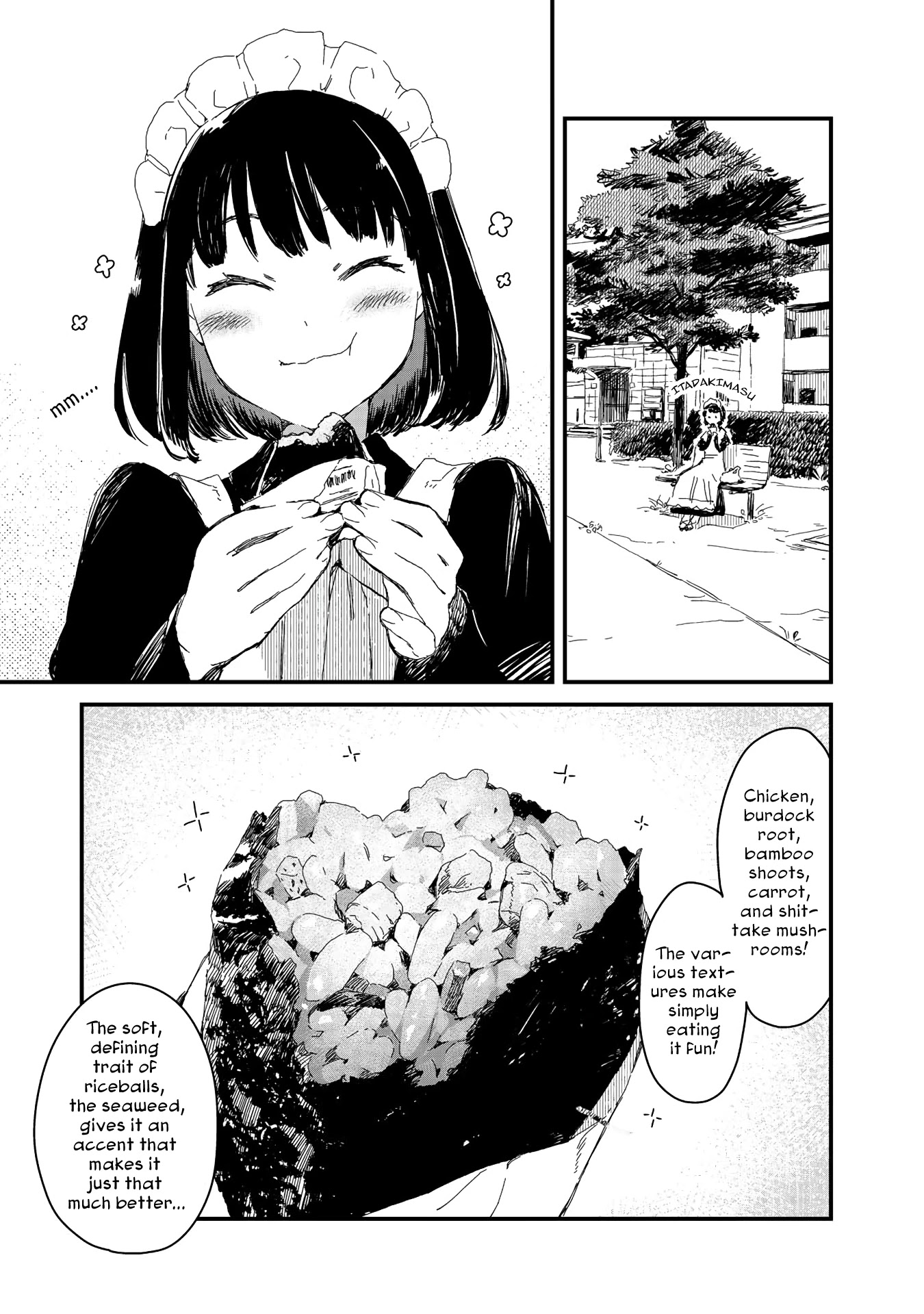 Maid-san wa Taberu Dake Chapter 5 page 3 - Chapter 5