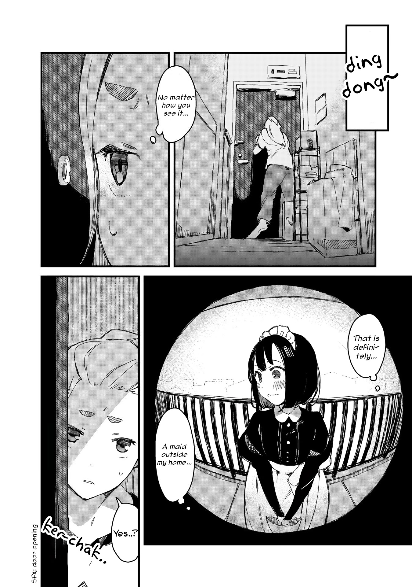 Maid-san wa Taberu Dake Chapter 6 page 2 - Chapter 6