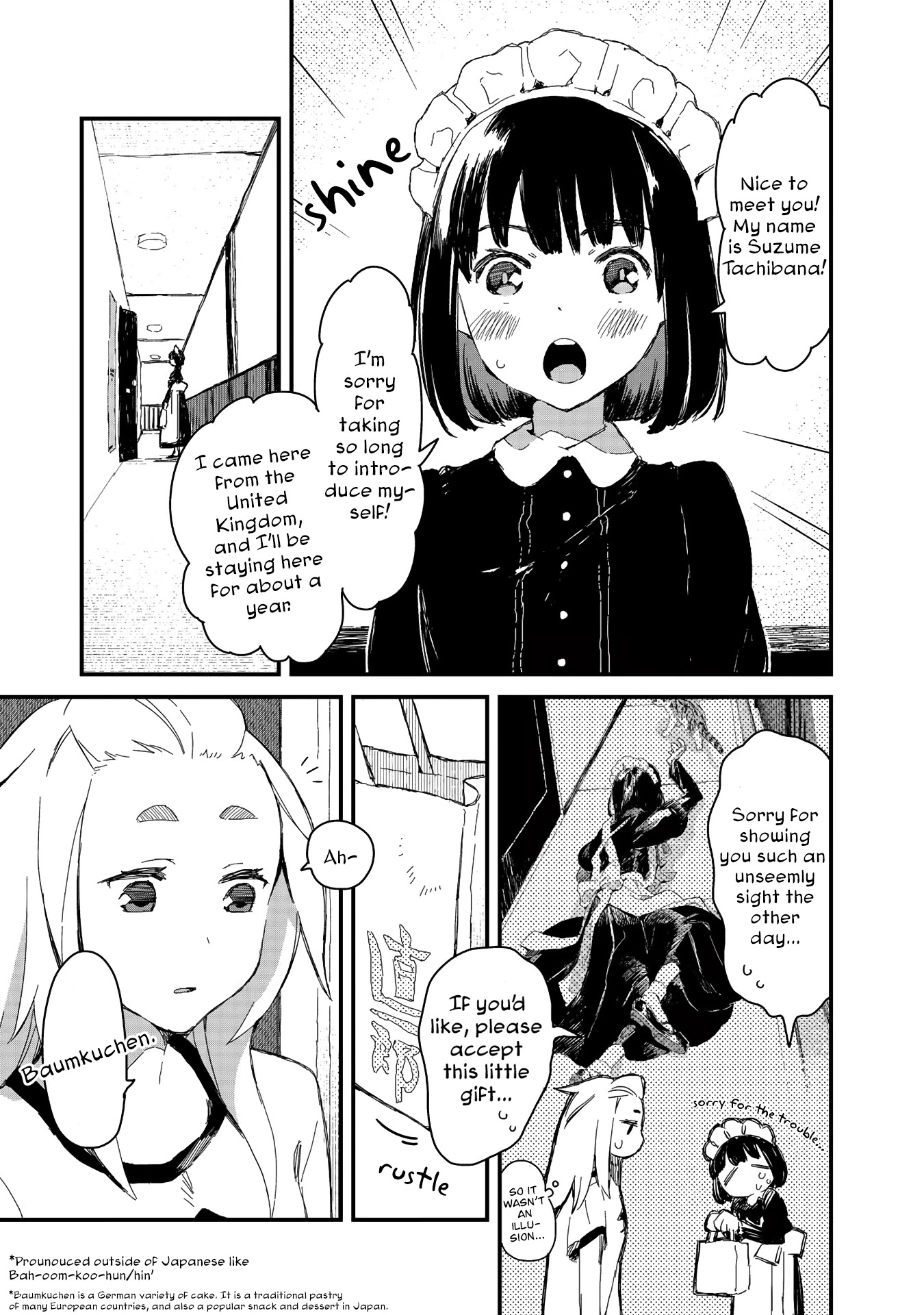 Maid-san wa Taberu Dake Chapter 6 page 3 - Chapter 6