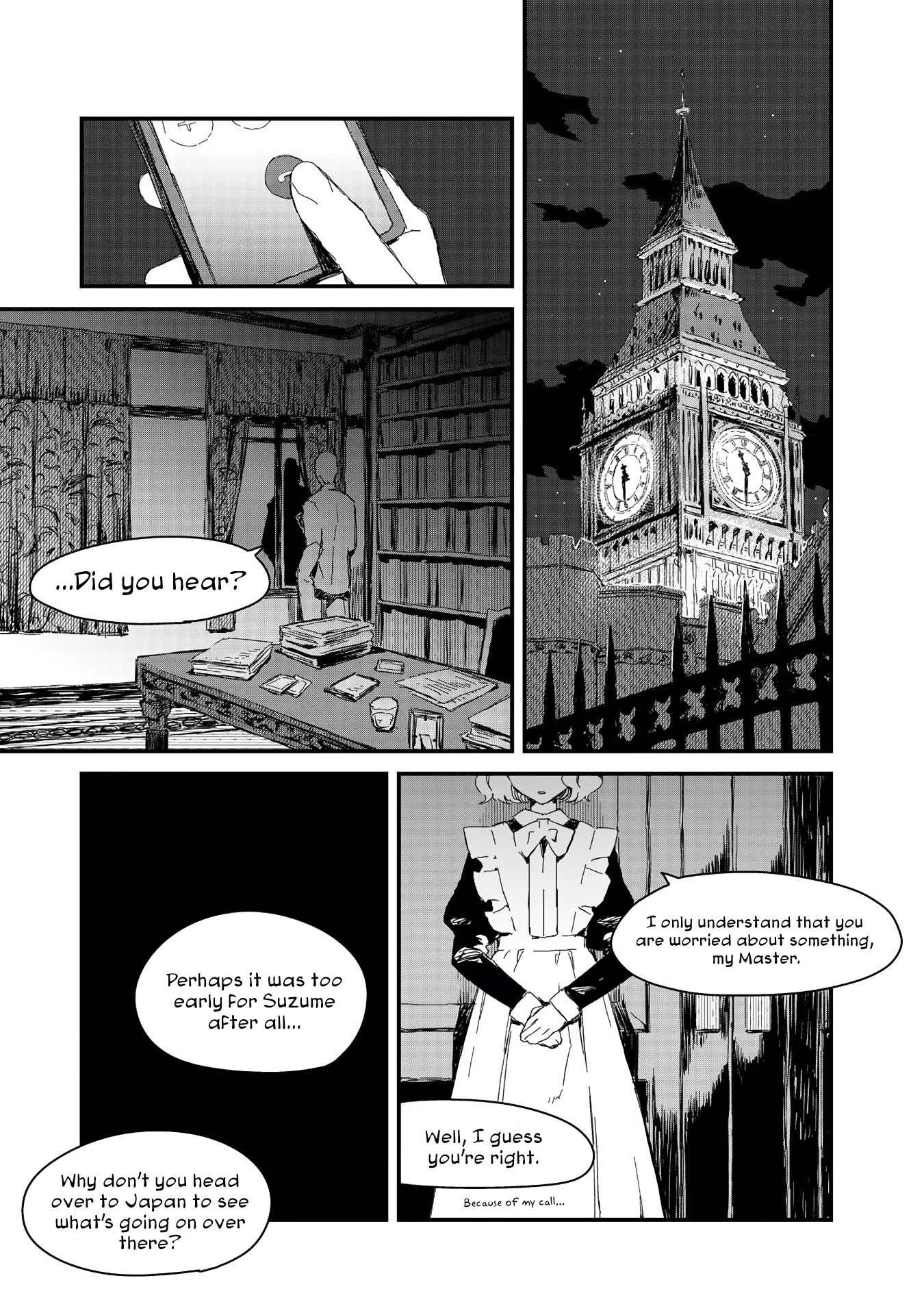 Maid-san wa Taberu Dake Chapter 8 page 13 - Chapter 8