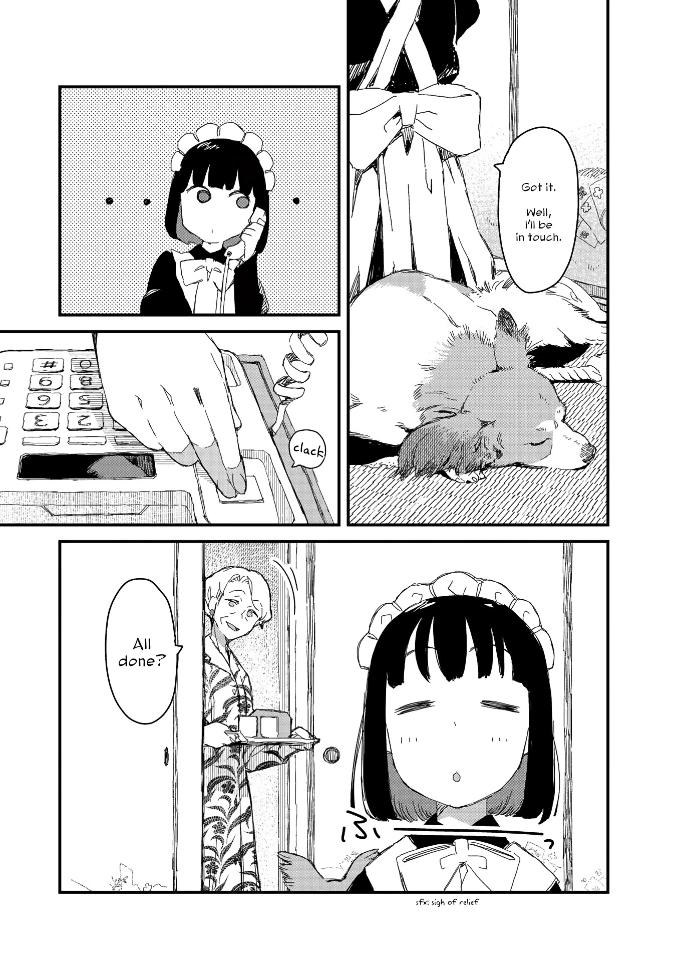 Maid-san wa Taberu Dake Chapter 8 page 3 - Chapter 8
