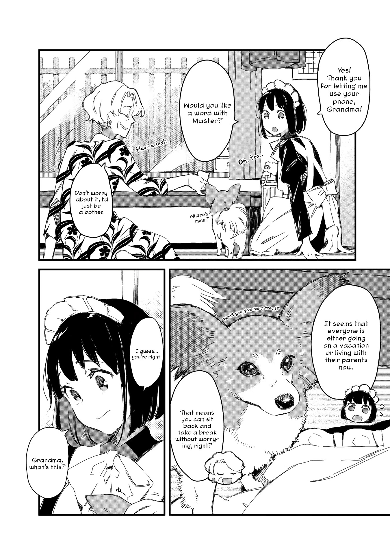Maid-san wa Taberu Dake Chapter 8 page 4 - Chapter 8