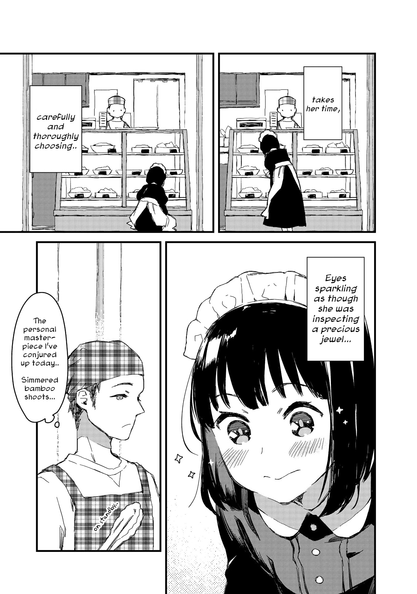 Maid-san wa Taberu Dake Chapter 9 page 3 - Chapter 9