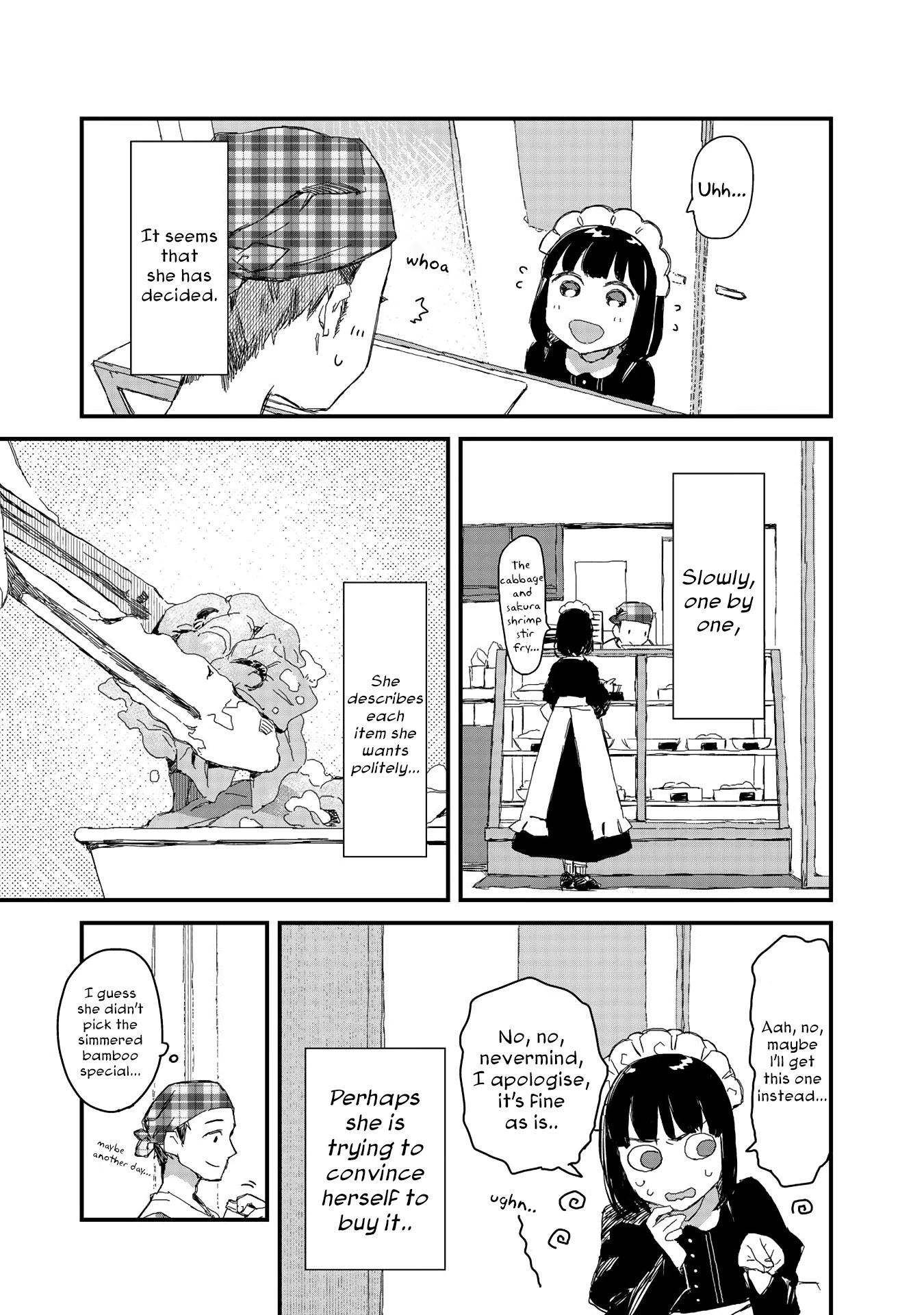 Maid-san wa Taberu Dake Chapter 9 page 5 - Chapter 9